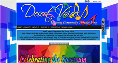 Desktop Screenshot of desertvoices.org